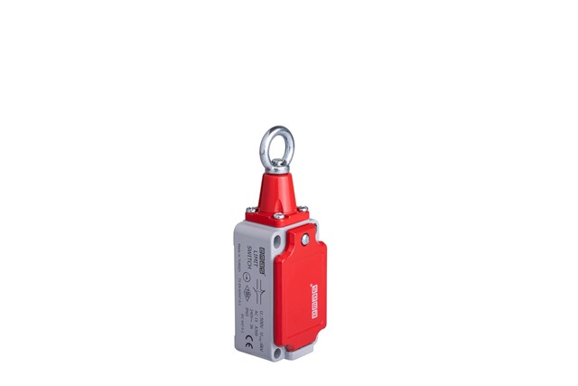 L52 Metal Body Metal Rope Pull Safety Switch Snap Action 1NO+1NC Limit Switch